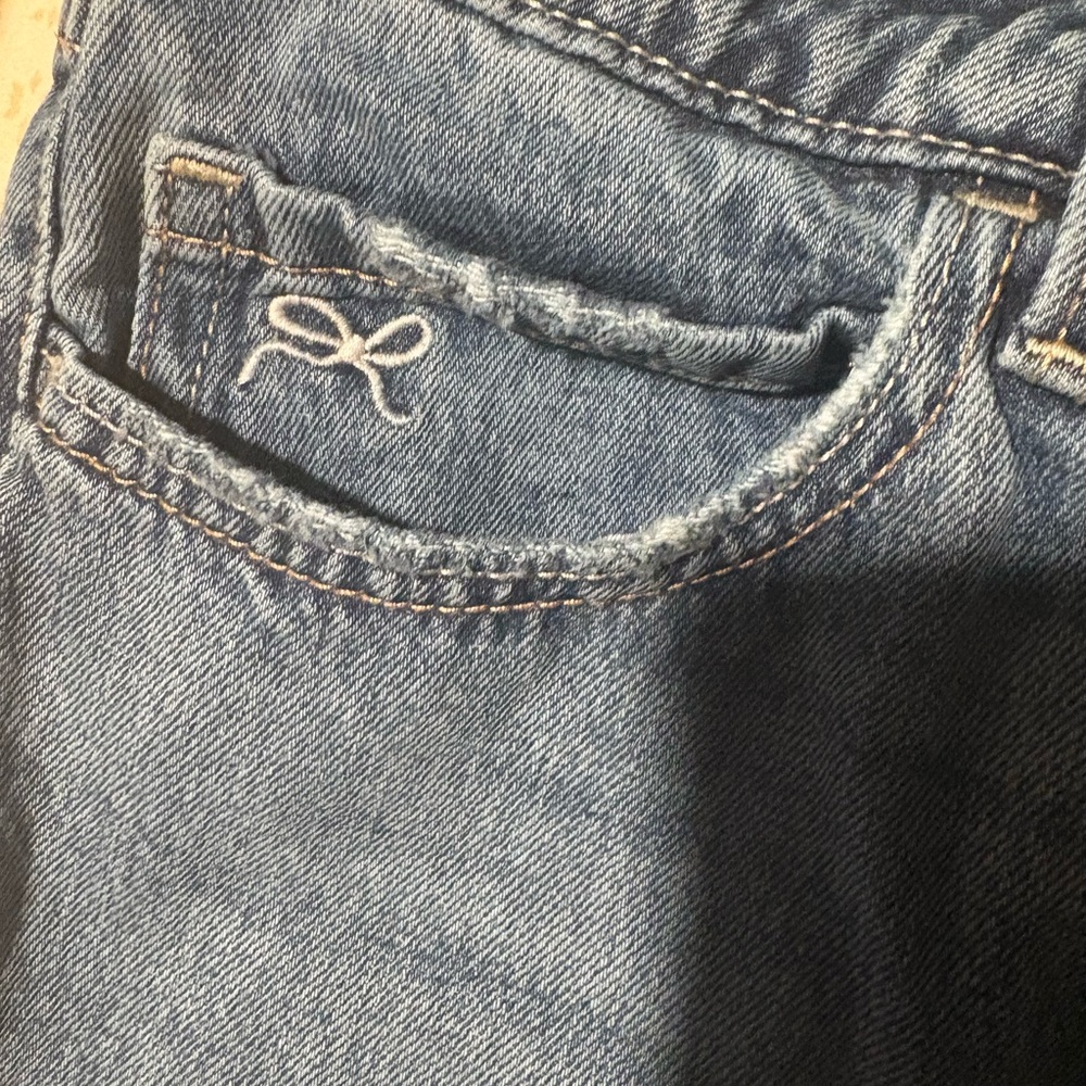 Hollister Blue Denim Low-Rise Baggy Jeans - Picture 4 of 4